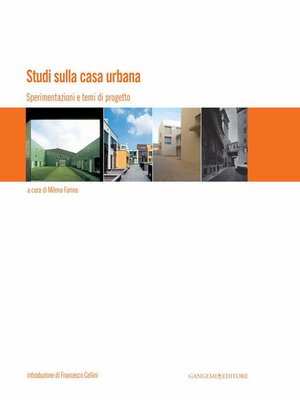 cover image of Studi sulla casa urbana